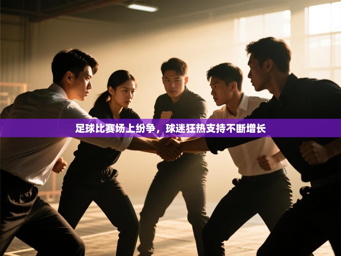 足球比赛场上纷争，球迷狂热支持不断增长  第1张